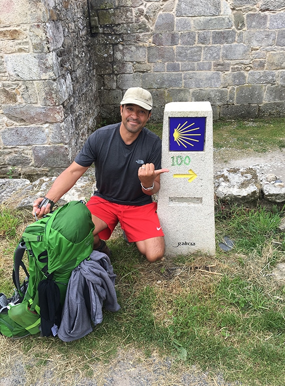 What were you hoping to experience travelling the famous medieval pilgrimage, Camino de Santiago?